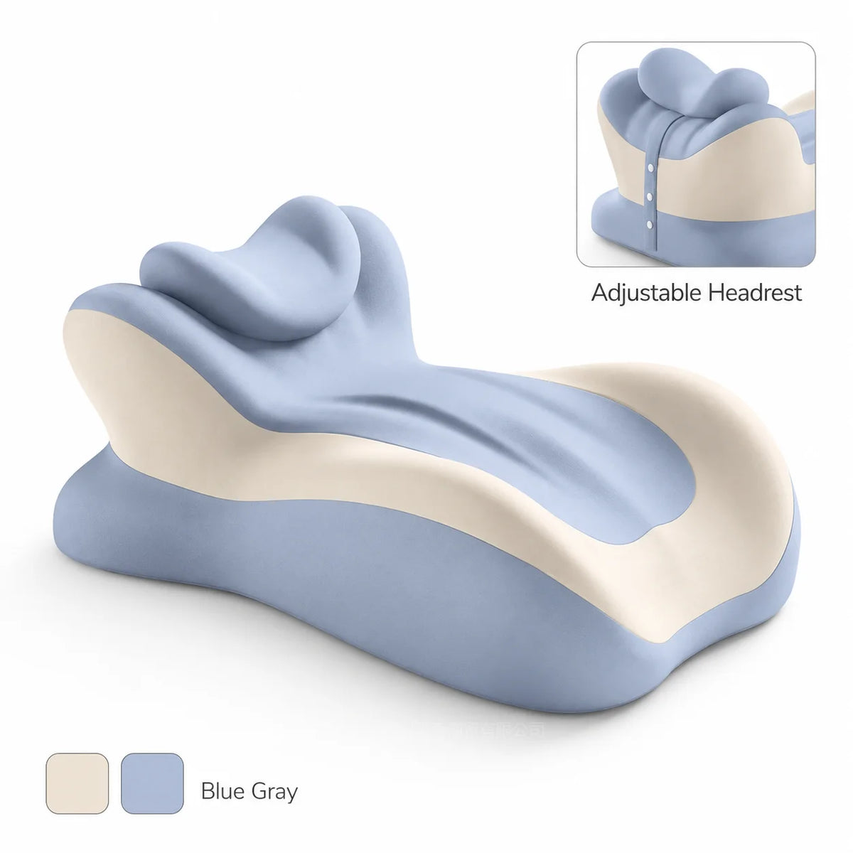 Ergonomic Multifunctional Memory Foam Reading Pillow