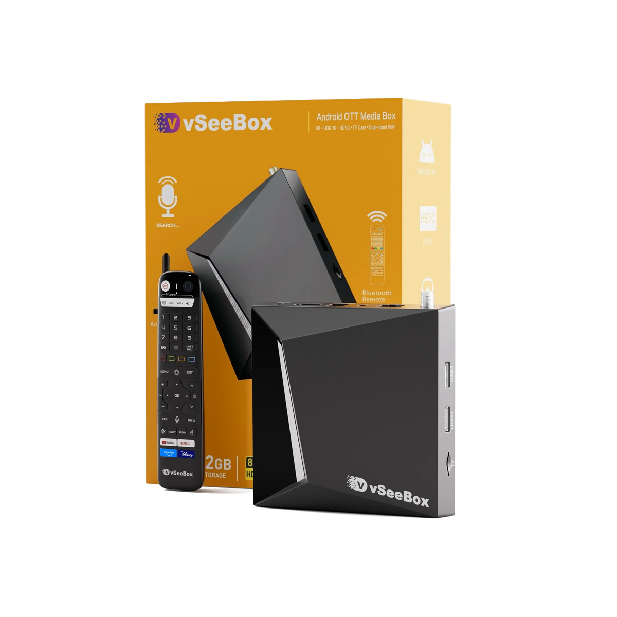 2026 vSeeBox V6 Pro Box New Box