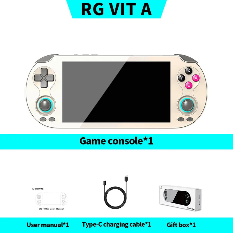 ANBERNIC RG VITA Handheld Game Console With IPS Touchscreen