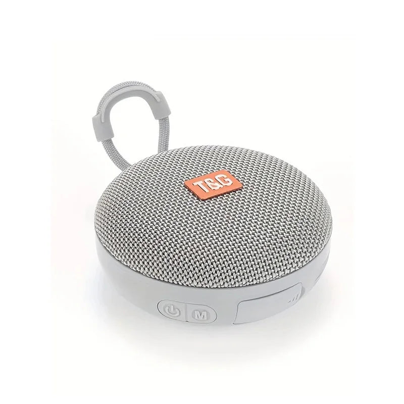 TG352 Bluetooth Speaker with Carry Rope, Bluetooth 5.3 Wireless Audio, USB Rechargeable, Hangs on Bags & Bicycles, Compatible with Phone/PC/Tablet, Great for Travel, Party, Outdoor Use & Gift Giving