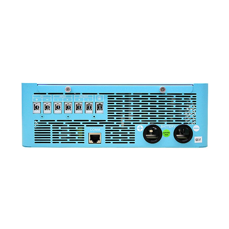 EASUN POWER 4000W 24V Off Grid Pure Sine Wave Solar Inverter with 6.25 Inch LCD Display and Touchable Buttons Built-in 150A MPPT