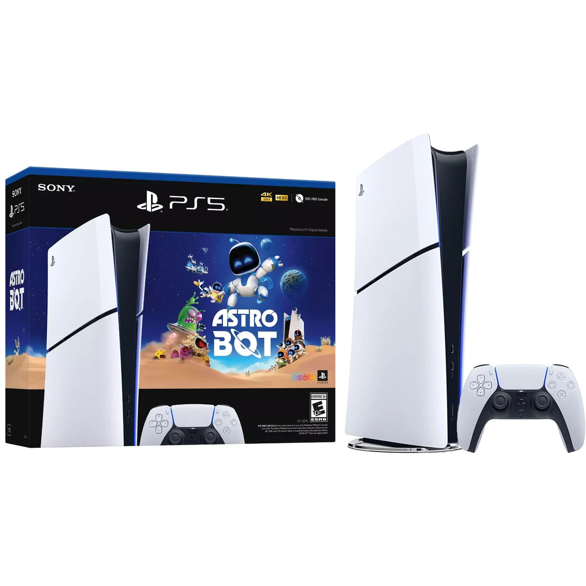 Sony PlayStation 5 Digital Console With Astro Bot Game Bundle