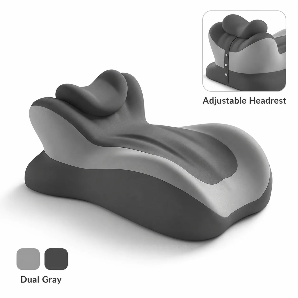 Ergonomic Multifunctional Memory Foam Reading Pillow