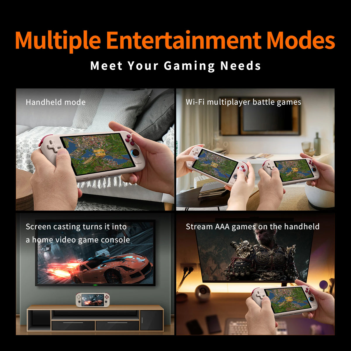 AMPOWN MANGMI AIR X Snapdragon 662 Handheld Game Console