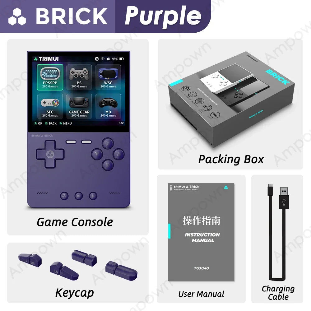 TRIMUI Brick Mini Retro Handheld Gaming Console With Emulator