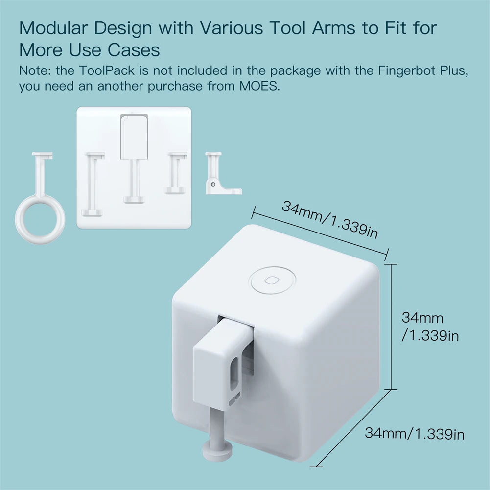 MOES Tuya Smart Bluetooth Fingerbot Button Pusher With Voice Control