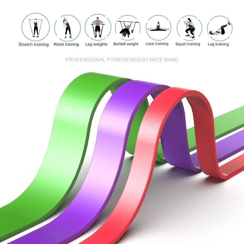 4pcs Pull Up Assistance Bands 4-Level Resistance Training Kit