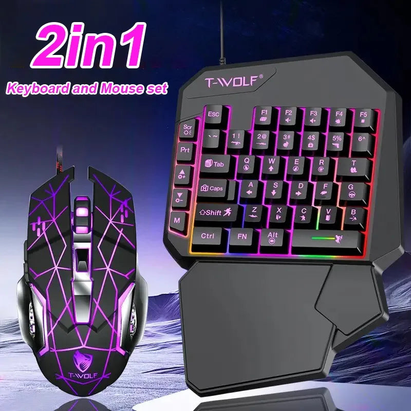 FocusOnPC Mobile Gaming Keyboard And Mouse Combo For Smartphone Games