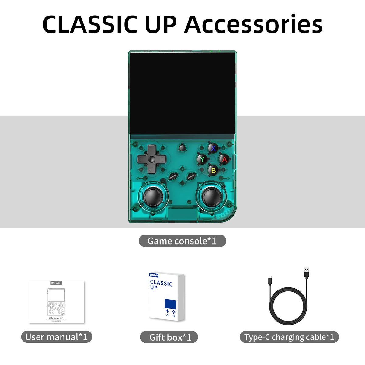 BATLEXP Classic Retro Handheld Game Console With WiFi And HDMI Output