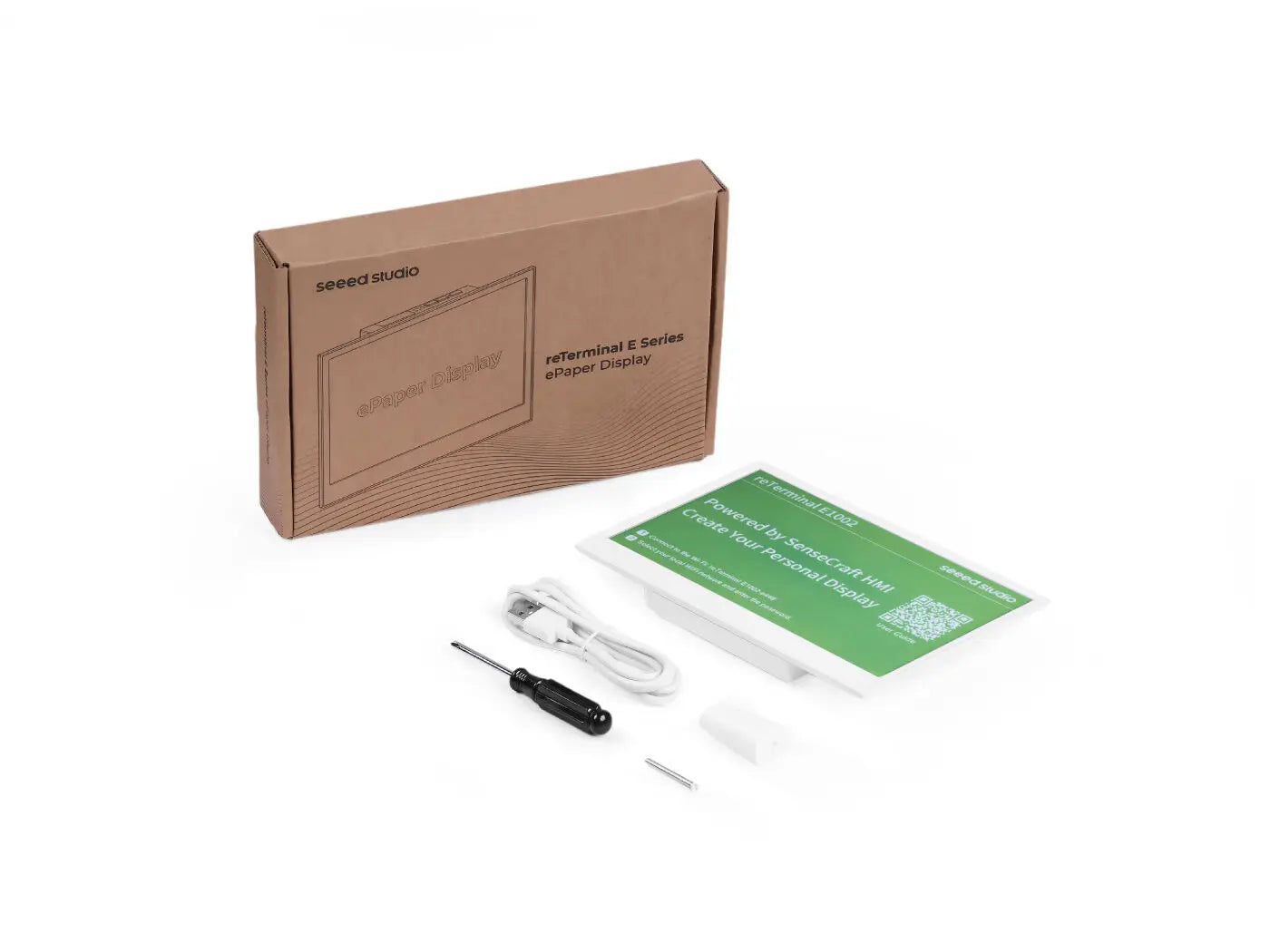 E1002 6-Colors ePaper Display E-ink Screen 7.3 inch, by ESP32 S3, 3-month battery life Home Assistant TRMNL Eink dashboard ﻿