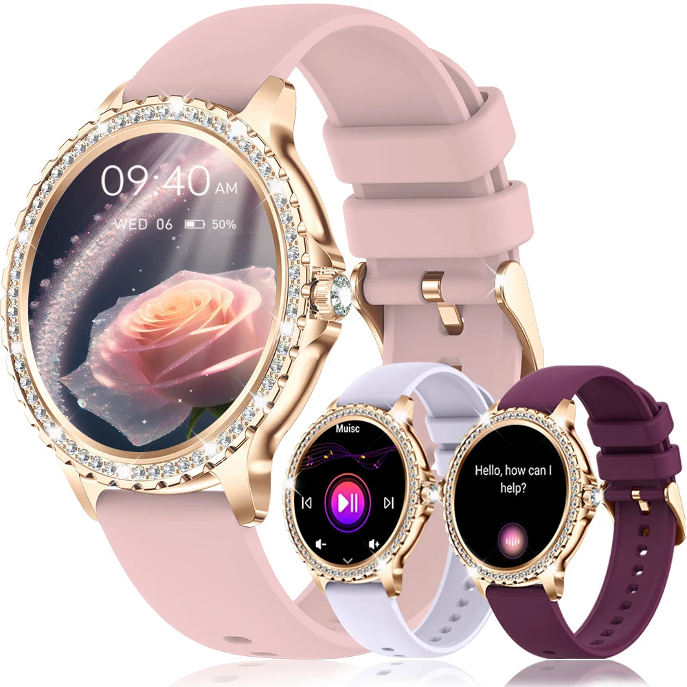 INNOFOVO Smart Watch For Women With Wireless Calls Fitness Tracker