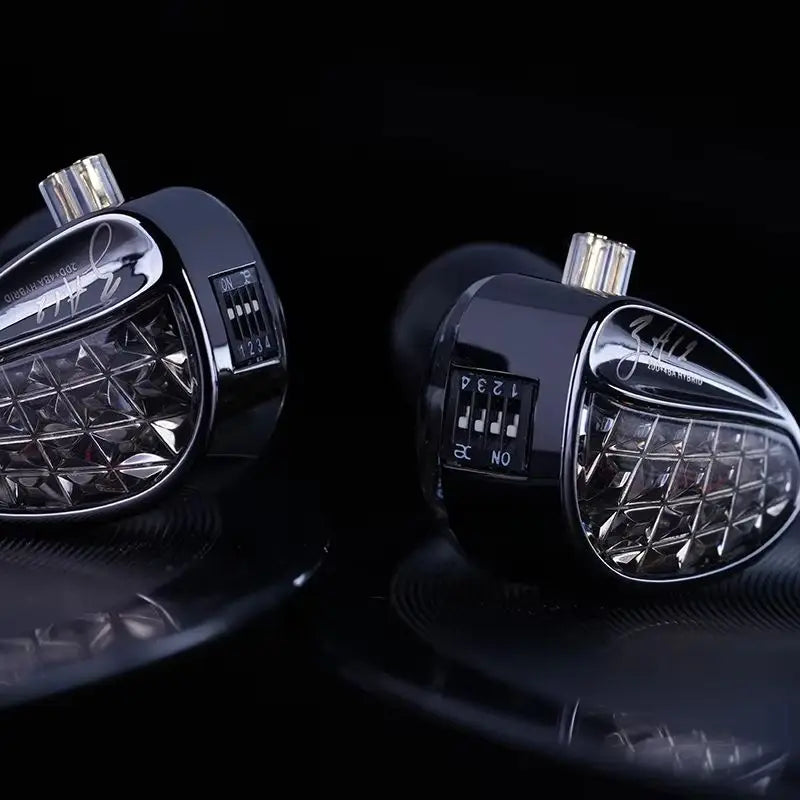 KZ ZA12 Hybrid Wired In Ear Monitor Audiophile Earphones
