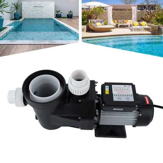 1.5HP Swimming Pool Pump 110V 105GPM Single Speed with Timer 52ft Head for Inground Pool Filter System