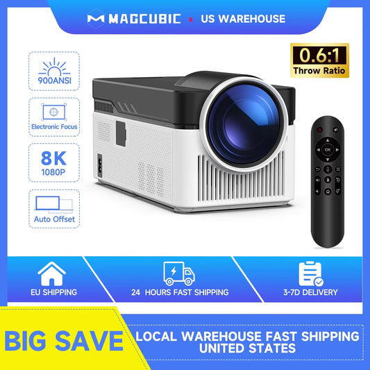 Magcubic HY450 Ultra Short Throw Projector 900 ANSI Brightness