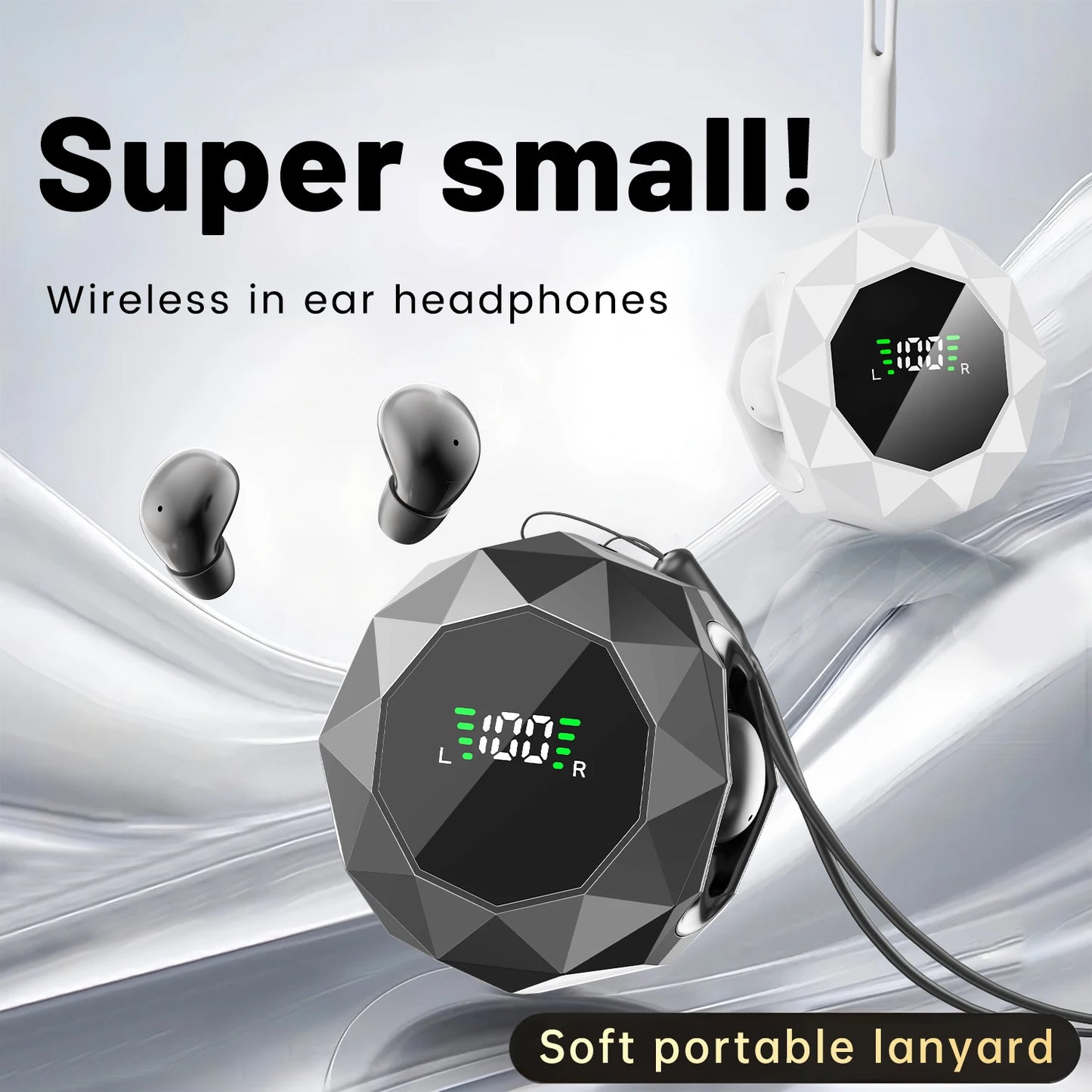 Shuke Wireless Sleep Earbuds With Active Noise Cancellation