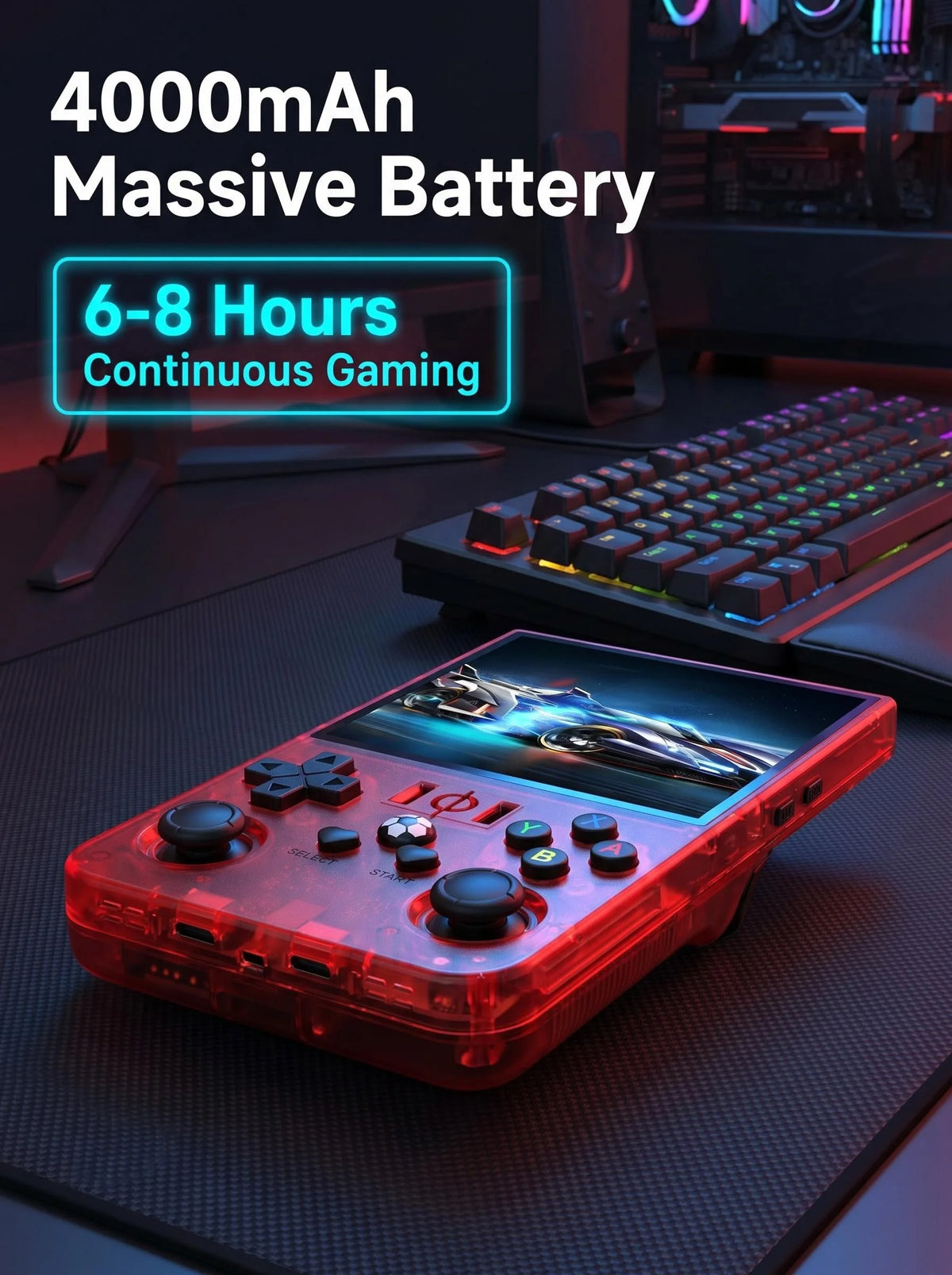 AISLPC R36MAX Retro Handheld Game Console With IPS Display