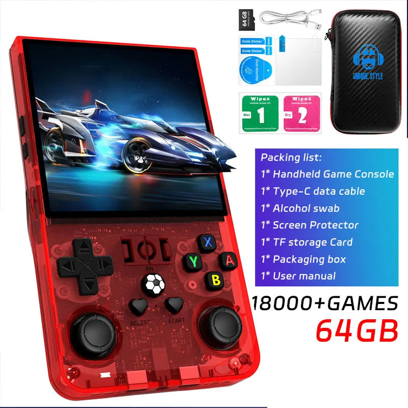 AISLPC R36MAX Retro Handheld Game Console With IPS Display