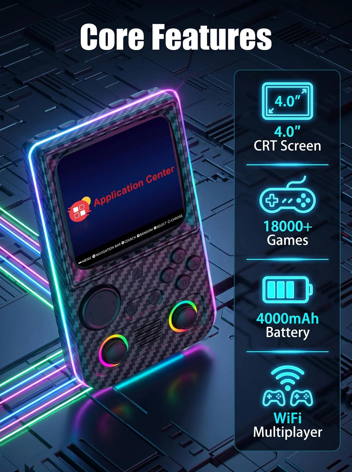 AISLPC R36T MAX Retro Handheld Gaming Console With WiFi Multiplayer