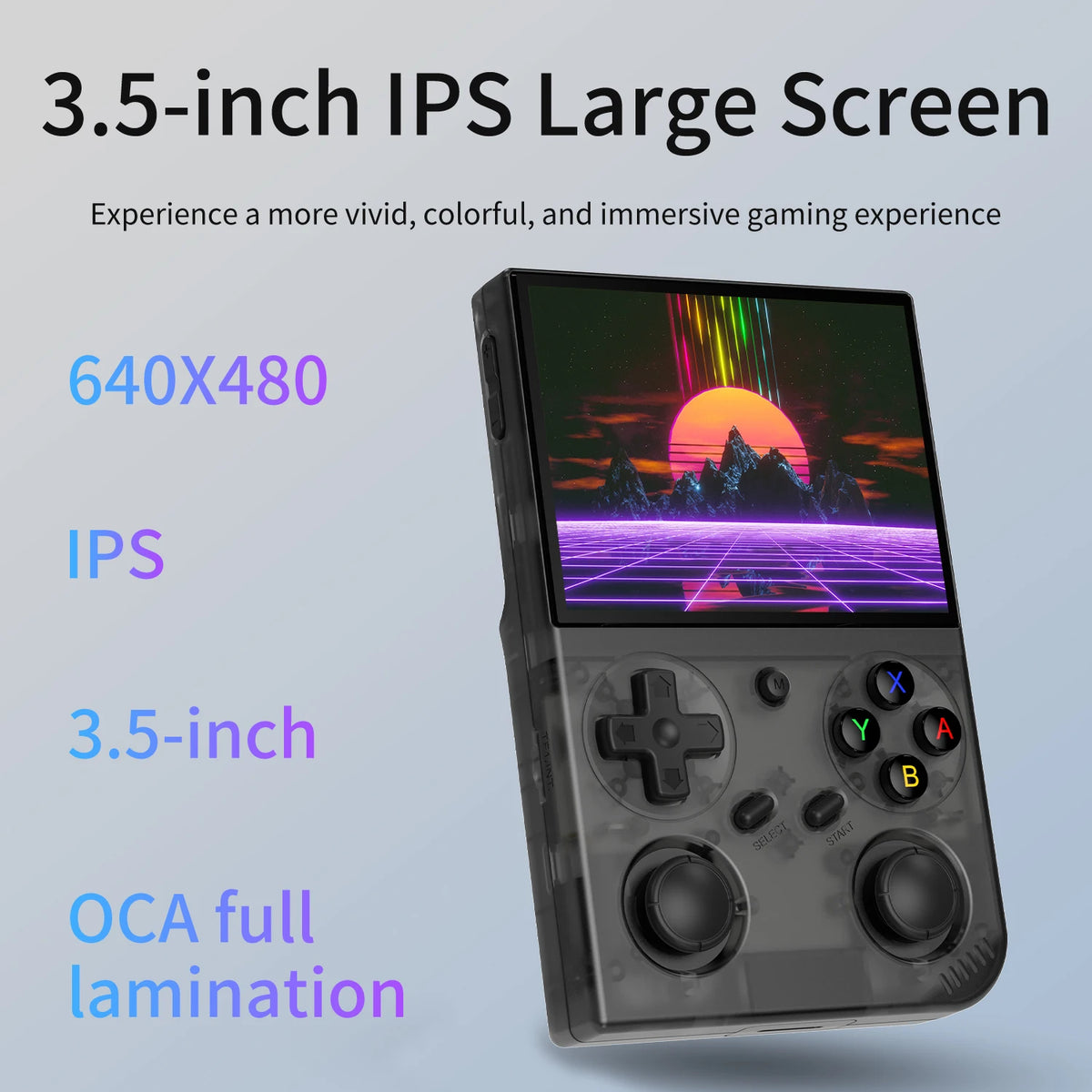 Coopreme G350 Linux Retro Handheld Game Console With Dual Joysticks