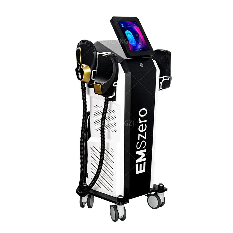 EMSzero Sculpt Machine 15Tesla 6500w EMS RF Fat Slimming Burning Muscle Stimulation Body Sculpting 15 Electromagnetic Therapy