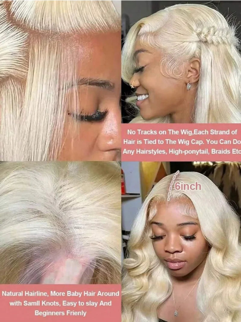 Uveous HD Lace Frontal Brazilian Remy Human Hair Wig
