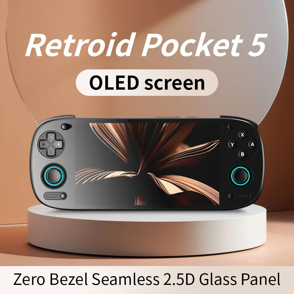 Retroid Pocket 5 Android Handheld Gaming Console With Active Cooling