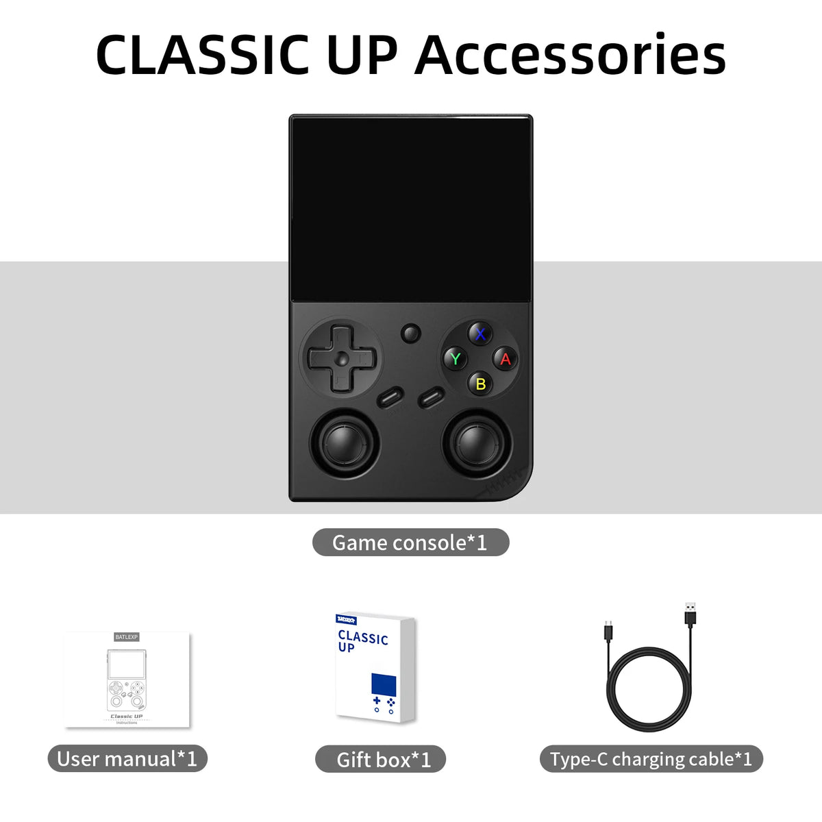 BATLEXP Classic Retro Handheld Game Console With WiFi And HDMI Output