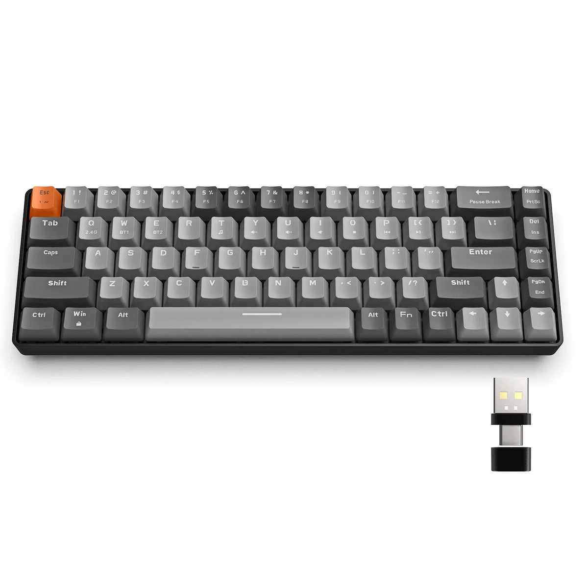 Attack Shark Wireless Mechanical Keyboard Bluetooth Dual Mode Hot Swappable