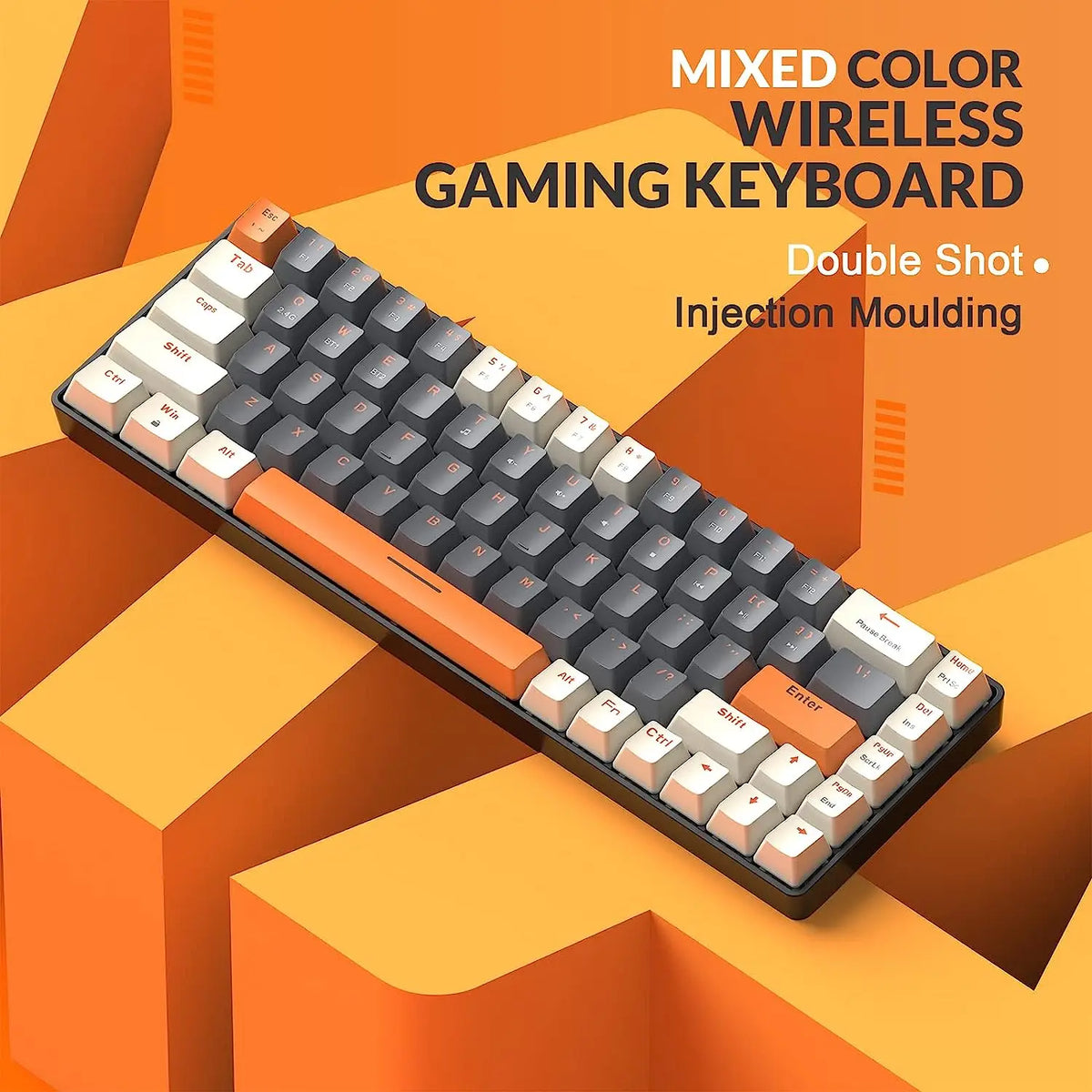 Attack Shark Wireless Mechanical Keyboard Bluetooth Dual Mode Hot Swappable