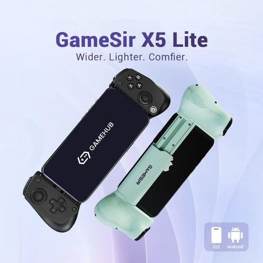 GameSir X5 Lite Mobile Type C Controller Hall Effect Joysticks