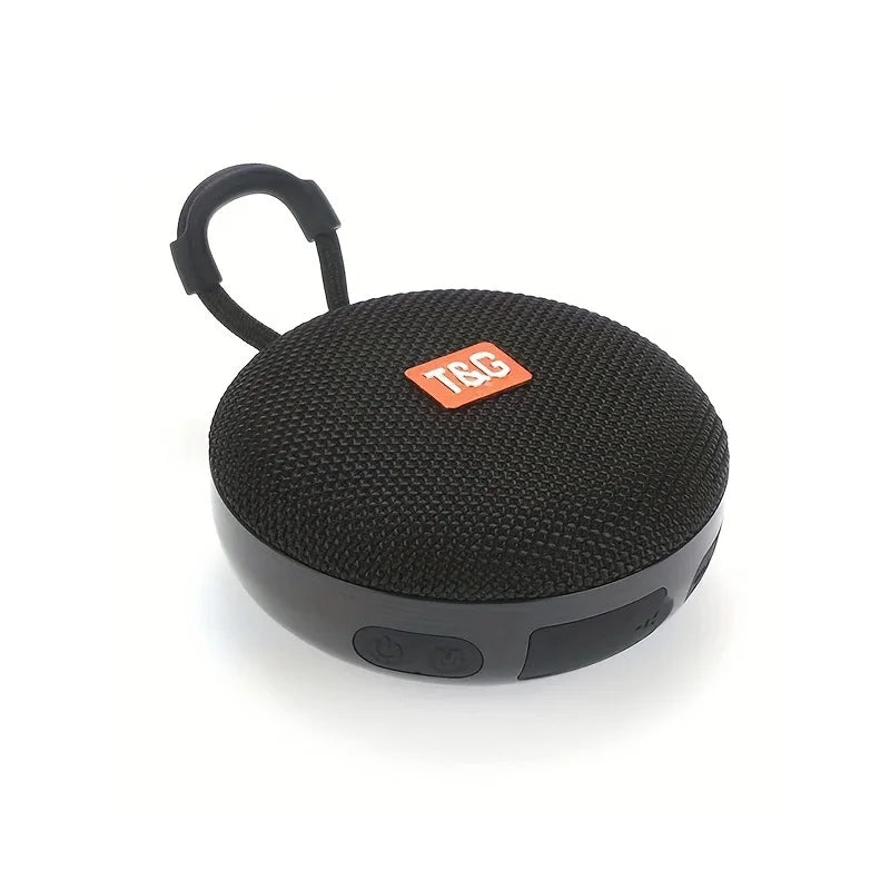 TG352 Bluetooth Speaker with Carry Rope, Bluetooth 5.3 Wireless Audio, USB Rechargeable, Hangs on Bags & Bicycles, Compatible with Phone/PC/Tablet, Great for Travel, Party, Outdoor Use & Gift Giving
