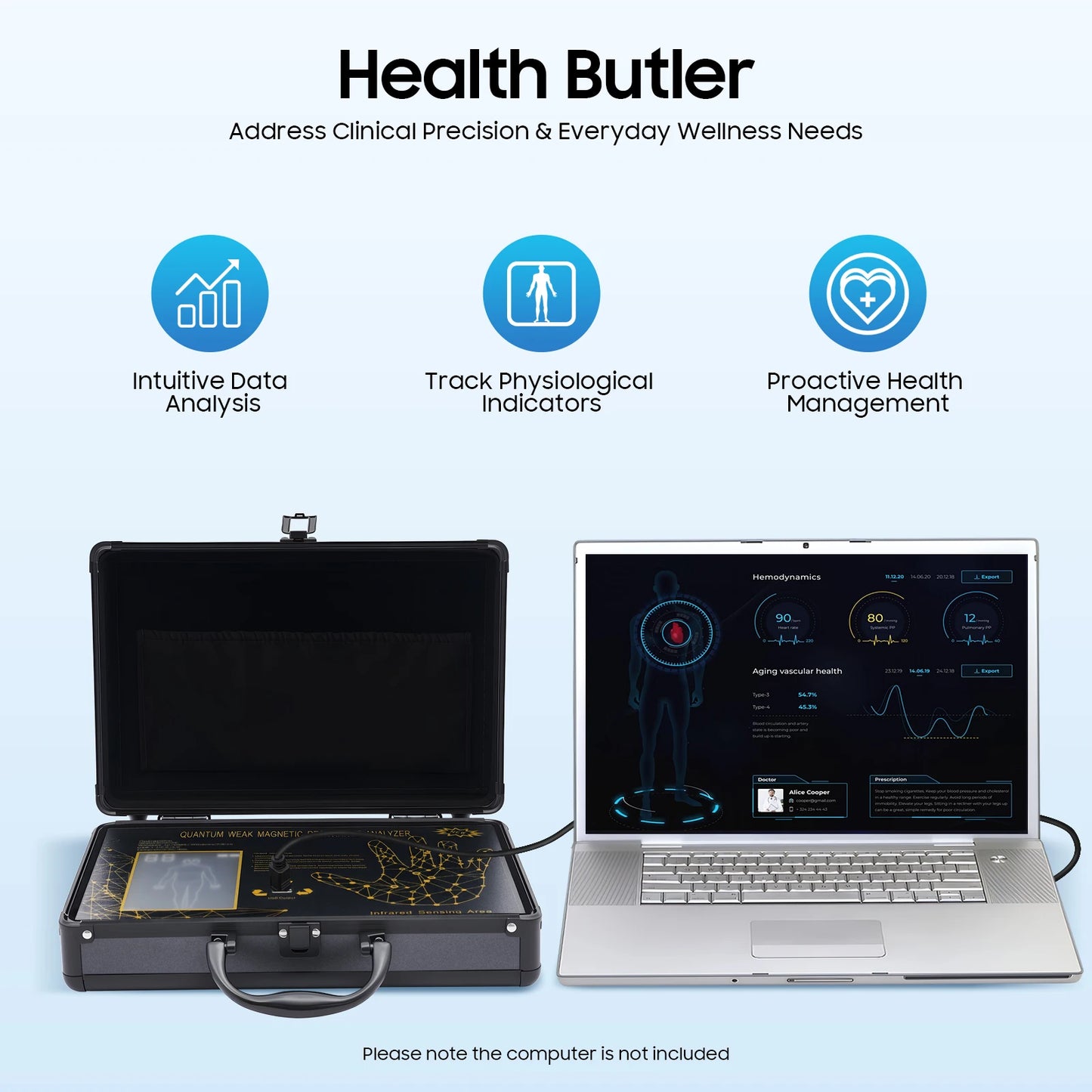 Bymaocar Quantum Resonance Magnetic Scanner For Health Analysis