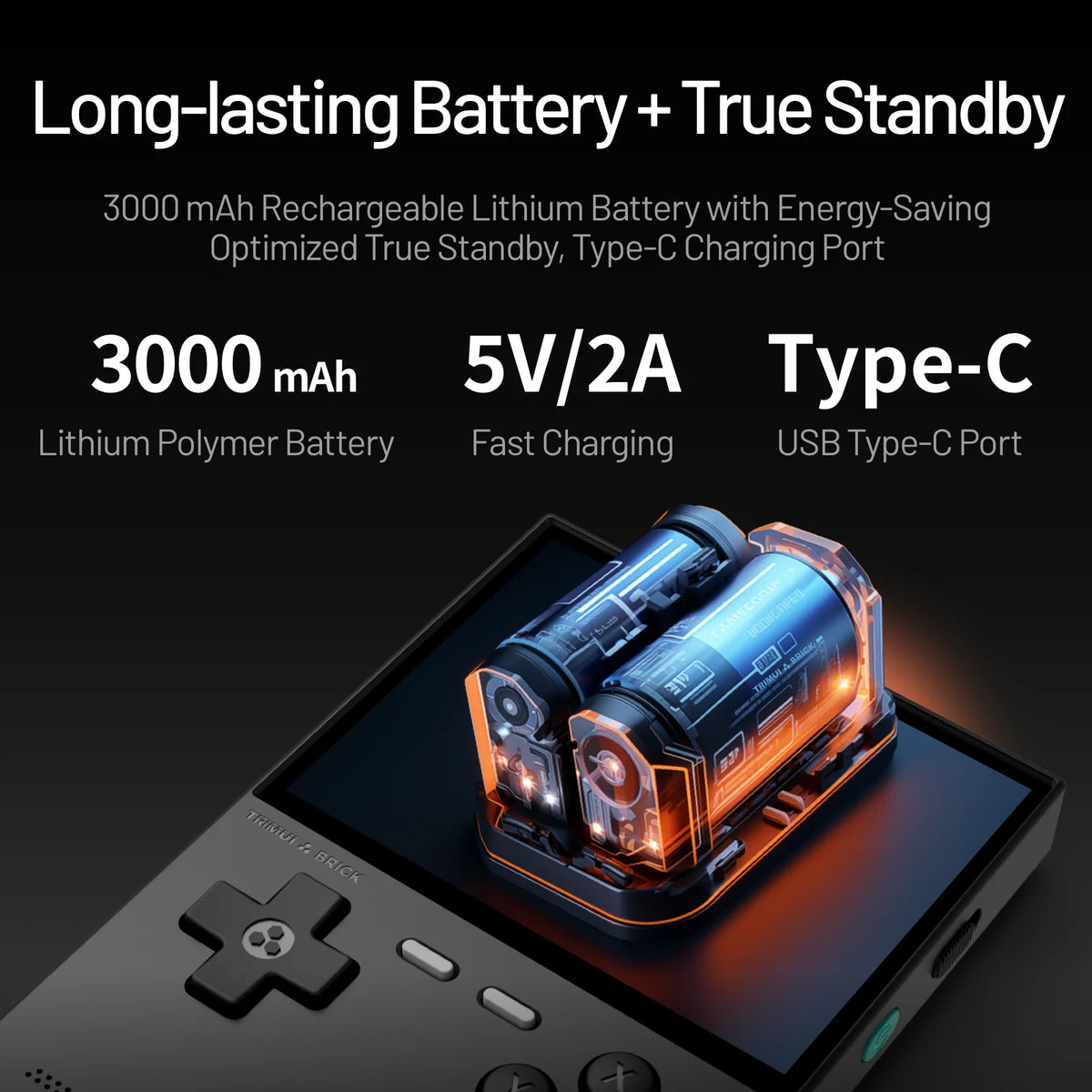 TRIMUI Brick Mini Retro Handheld Gaming Console With Emulator