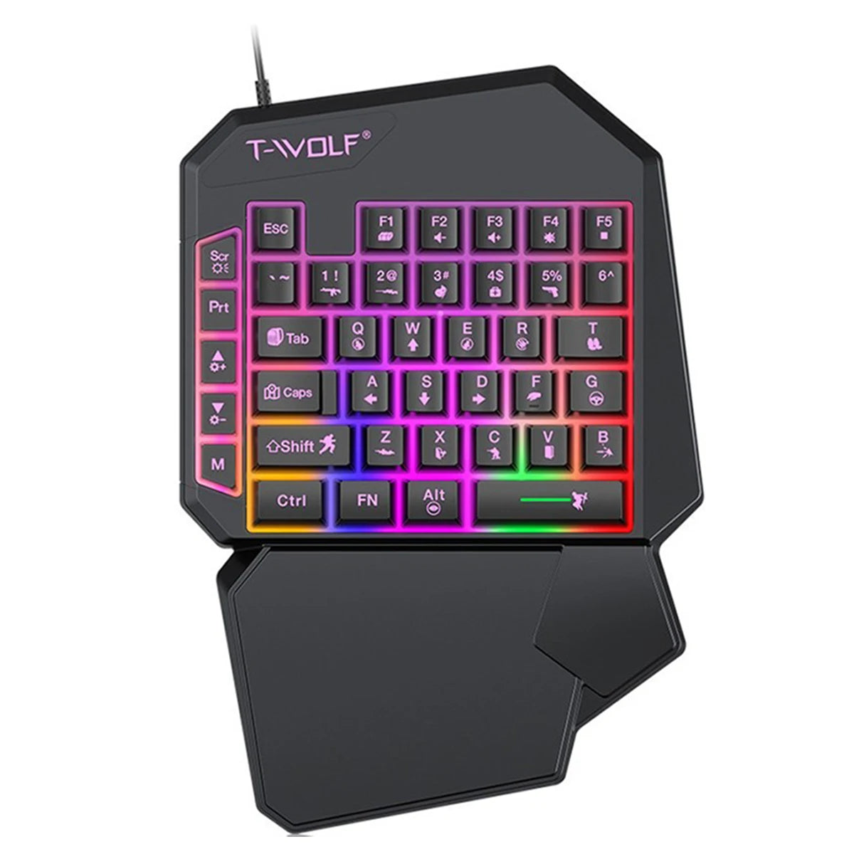 FocusOnPC Mobile Gaming Keyboard And Mouse Combo For Smartphone Games