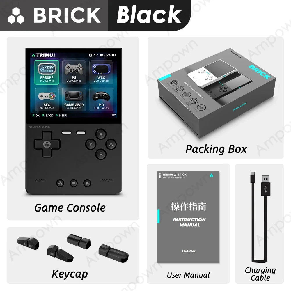 TRIMUI Brick Mini Retro Handheld Gaming Console With Emulator