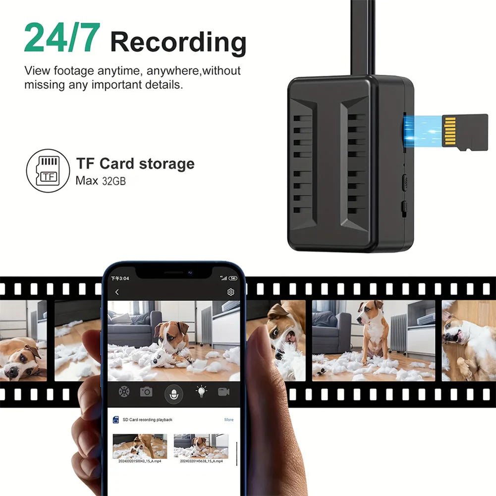 Mini WiFi Camera 1080P Wireless Nanny Cam with Motion Detection Surveillance Camera for Children/Home/Pet