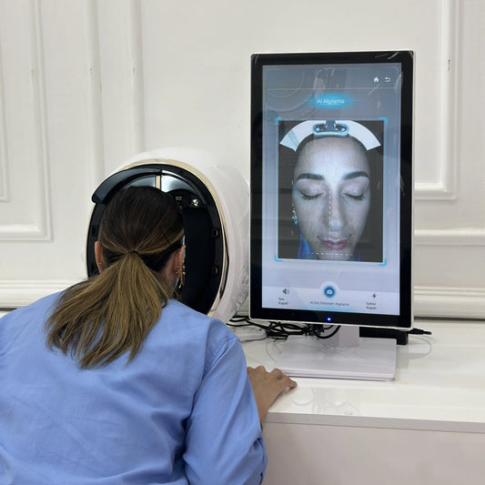 3D Skin Scanner Care Facial Analyzer Monitor Machine Magic Mirror Testing Detector Face Camera Test Analysis Beauty Machine