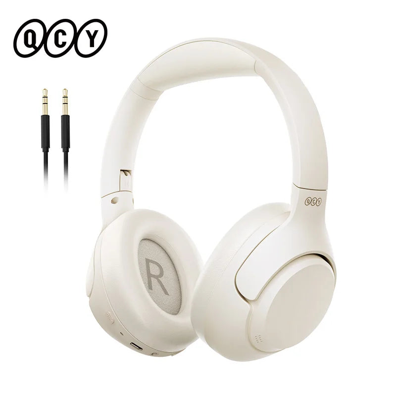 QCY H3 ANC Wireless Bluetooth Headphones With Hi Res Audio