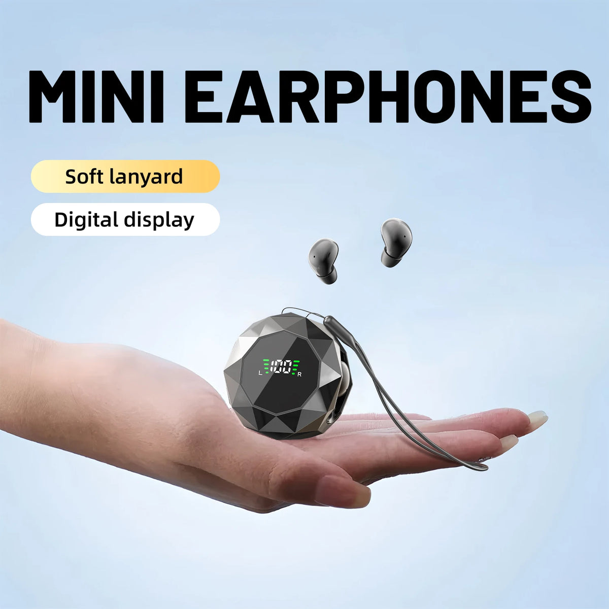 Shuke Wireless Sleep Earbuds With Active Noise Cancellation