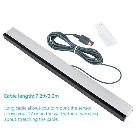 Wired Infrared Sensor Bar for Nintendo Wii and Wii U