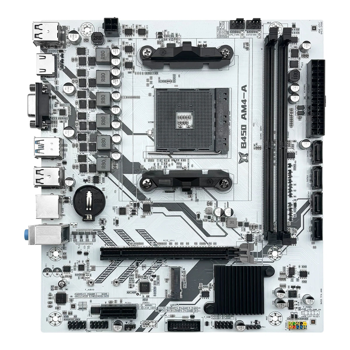 MACHINIST B450 AM4 Ryzen Motherboard With DDR4 And M.2 NVMe