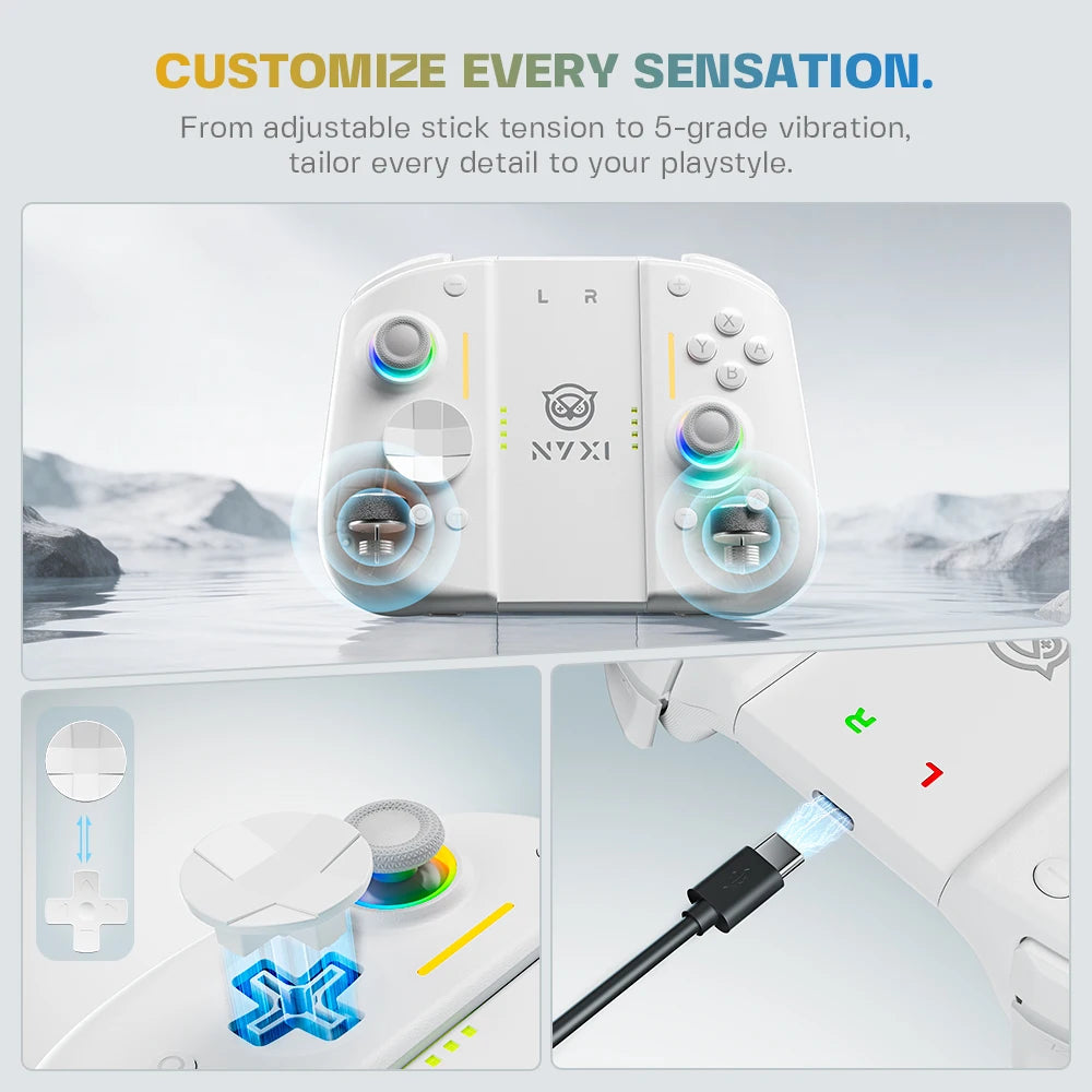 NYXI Hyperion 3 Modular Hall Effect Joypad for Switch 2