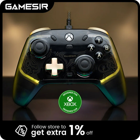 GameSir Kaleid Flux Wired Xbox Controller With Hall Effect Joysticks