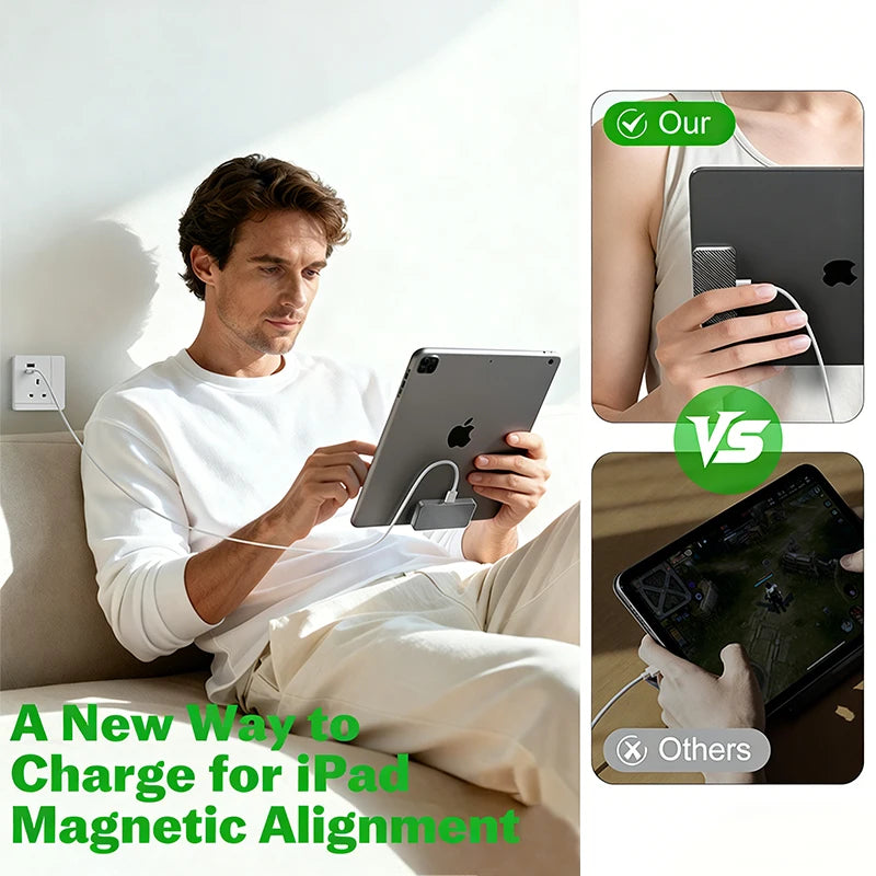 18w Magnetic Wireless Charger For Ipad