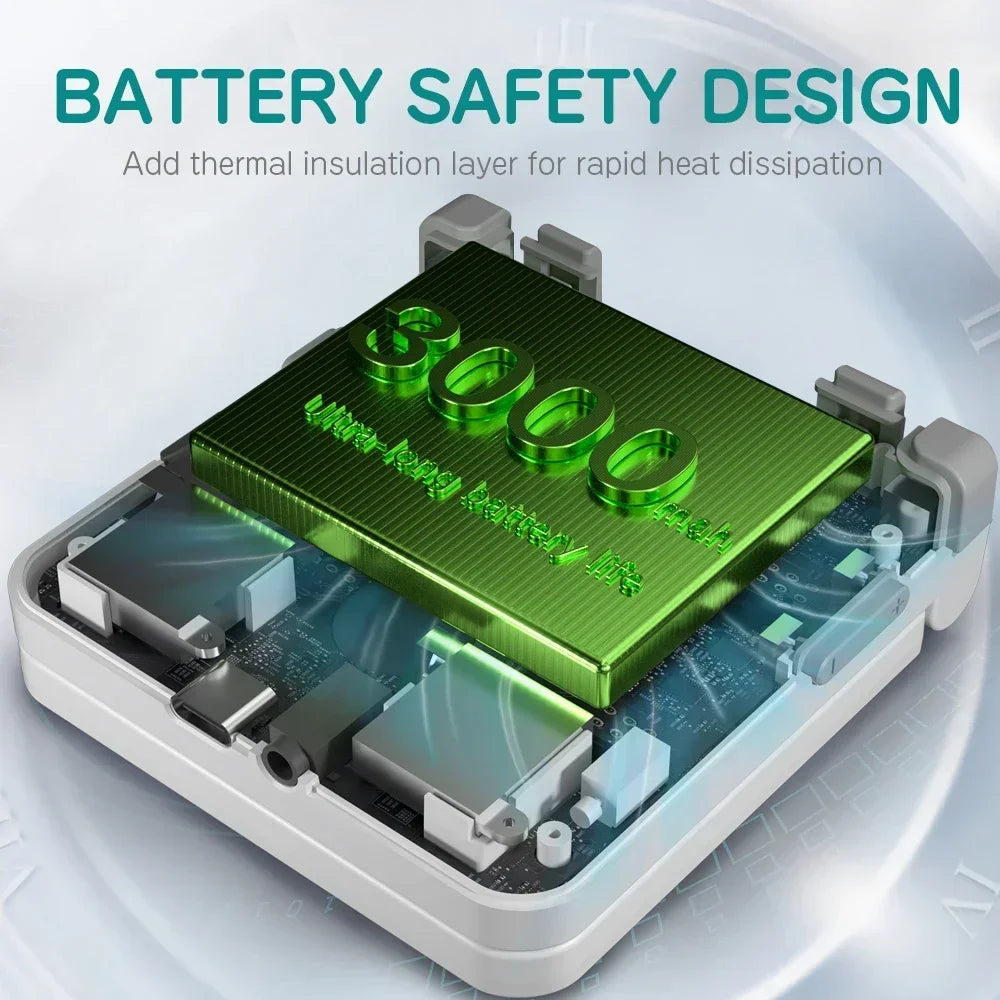 MIYOO Flip V2 Handheld Game Console With Linux Gaming System