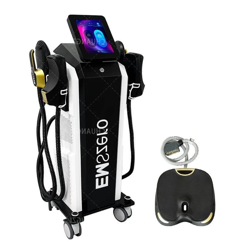 EMSzero Sculpt Machine 15Tesla 6500w EMS RF Fat Slimming Burning Muscle Stimulation Body Sculpting 15 Electromagnetic Therapy