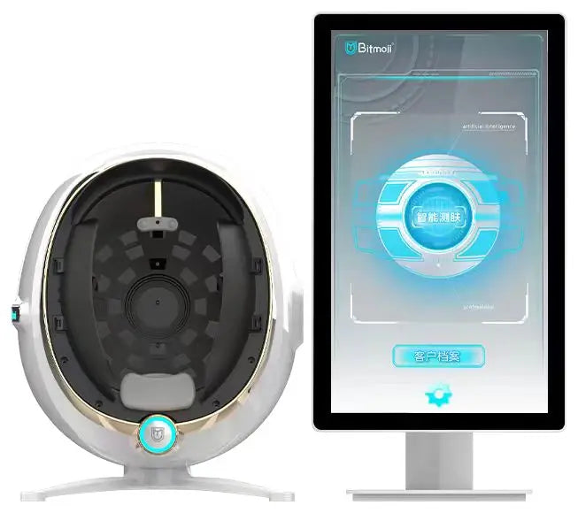 3D Skin Scanner Care Facial Analyzer Monitor Machine Magic Mirror Testing Detector Face Camera Test Analysis Beauty Machine