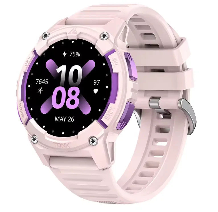 KOSPET TANK S2 GPS Smart Watch For Women Compass Altimeter Barometer Bluetooth Call AI Voice AMOLED IP69K Waterproof Smartwatch