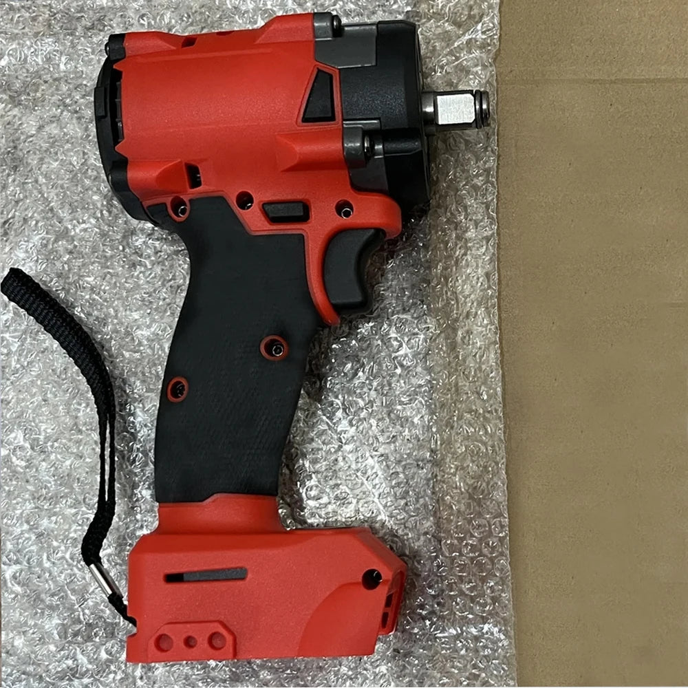 500N.m Brushless Impact Wrench Electric Driver 1/2" Repair Cordless Screwdriver 4 Gears Power Tools for Milwaukee 18V Battery