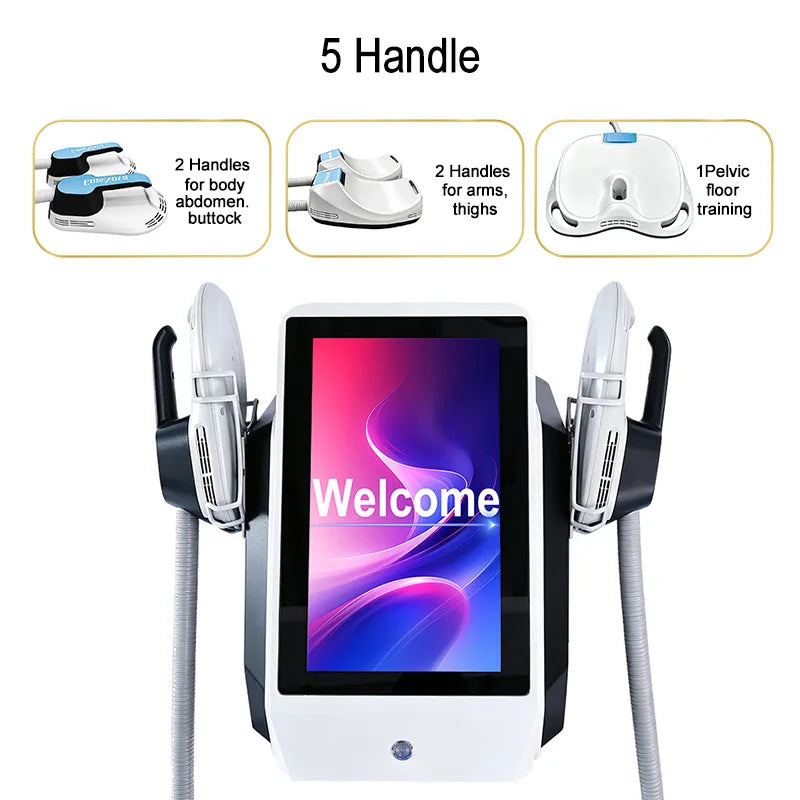 EMSNOVA High Power RF Body Vibration Pulse Electromagnetic Body Sculpting Professional Muscle Building And Fat Reduction Device